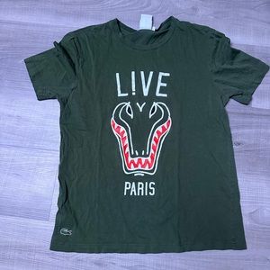 Live Paris Lacoste shirt